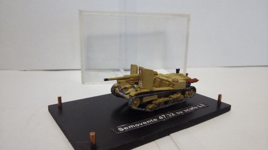 Итальянская  САУ Semovente 47/32 su scafo L3 (1/72)