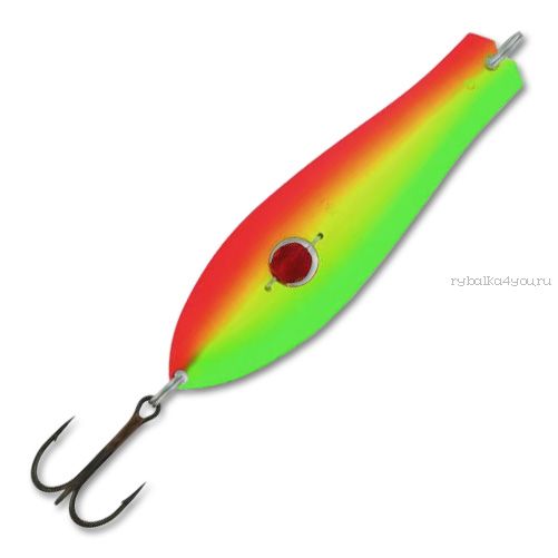 Блесна Kuusamo Professor 2 90/26 с кам.. 90 мм / 26 гр / цвет: GR/FYe/FR-S, UV