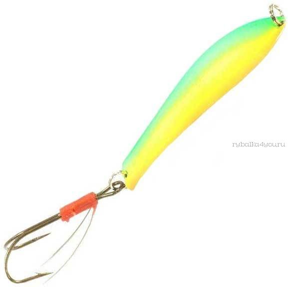 Блесна Kuusamo Professor 3, 75/12 (незацеп.) GR/Fye/FR-S, UV