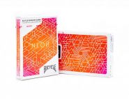 Игральные карты Bicycle Neon Orange Bump Cardistry (кардистри)