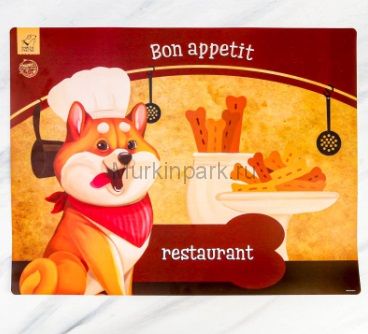 Коврик под миску Bon appetit 43х56 см