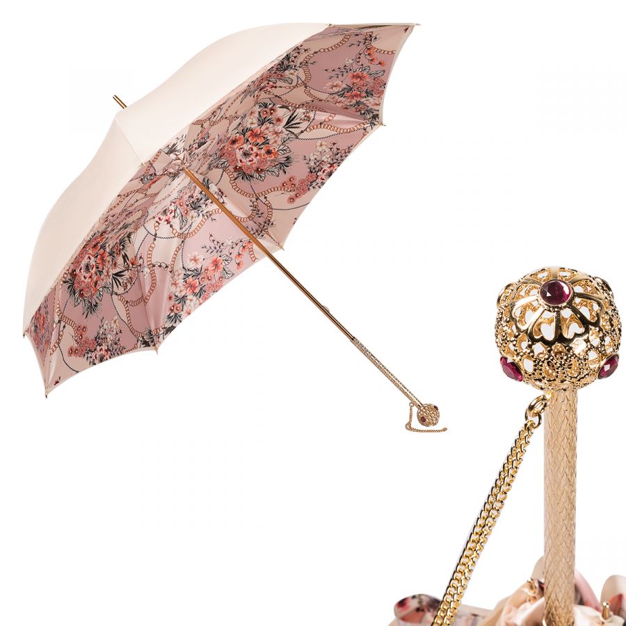 Зонт-трость Pasotti Ivory Jewels Sfera