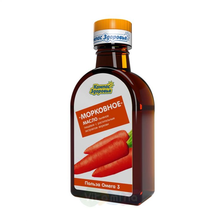 Масло льняное «Морковное»