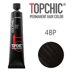 Goldwell Topchic 4BP - Стойкая краска для волос - Жемчужный горький шоколад 60 мл.