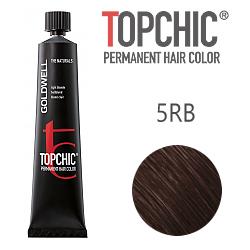 Goldwell Topchic 5RB - Стойкая краска для волос - Красный бук светлый коричневый  60 мл.