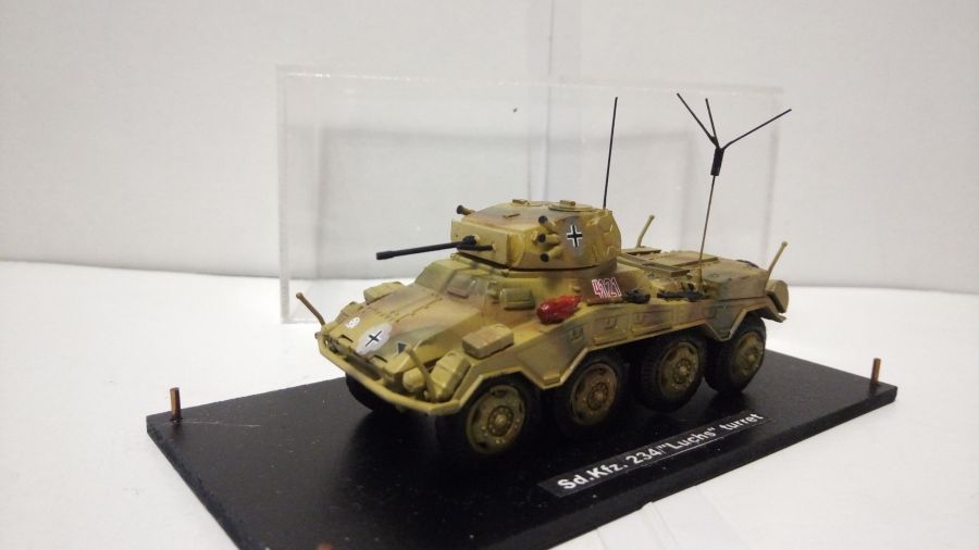 Немецкая разведывательная машина Sd.Kfz. 234 "Luchs" turret  (1/72)