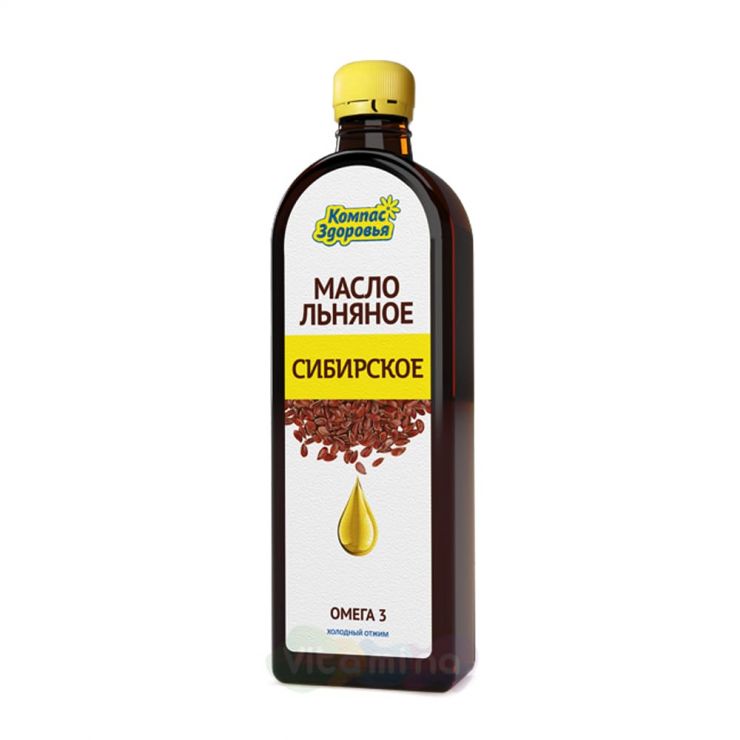 Масло льняное Сибирское