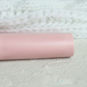 Экокожа для кукольных ботиночек, пыльно-розовая 30х22 см.