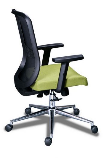 Кресло для персонала ТАЙМ 709 ПАУК ХРОМ КИТОН 08 САЛАТ