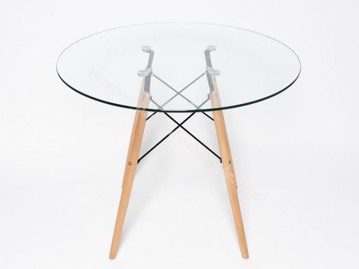 Стол "ST 011" прозрачный (D900)