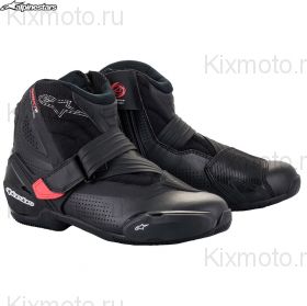 Ботинки Alpinestars Stella SMX-1 R V2 перф., Розовые