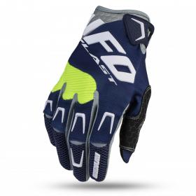 UFO Iridium Glove Blue перчатки для мотокросса, синие