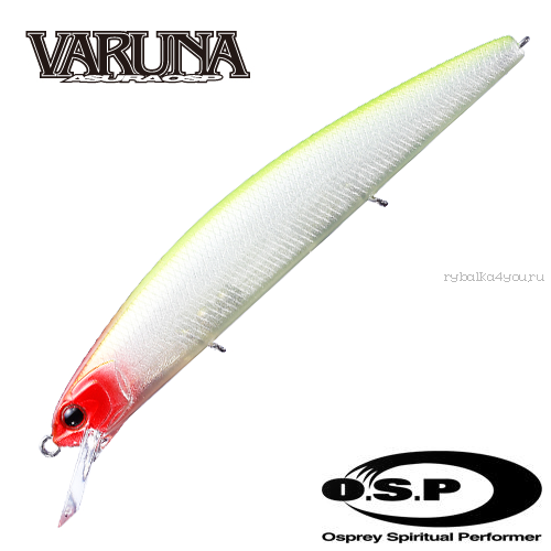 Воблер OSP Varuna 110F 110 мм / 14,2 гр / Заглубление: 0,5 - 1,8 м / цвет: T59 (JP)