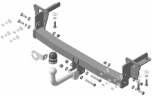 Фаркоп (ТСУ), Мотодор, крюк на болтах, а/м 2015-2018
