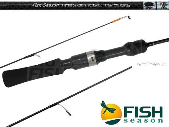 Спиннинг Сезон Рыбалки Fario 1.8m/1-4gr F602UL-T-H5G1Fj