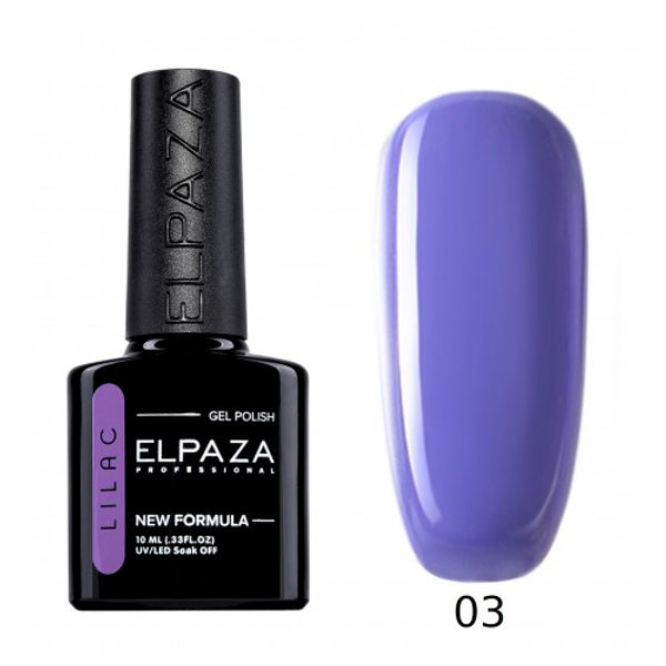 ELPAZA ГЕЛЬ-ЛАК LILAC 03  10мл.