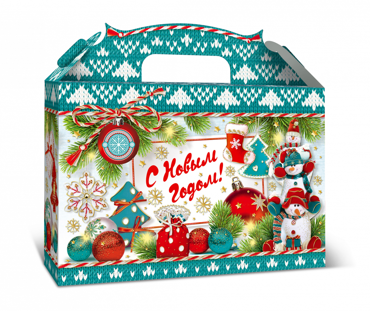 Снеговички (бирюзовая) 900 грамм