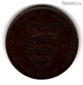 Джерси 1/24 шиллинга 1894