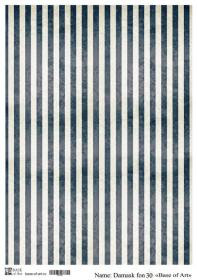 Декупажная карта Base of art, 20*30 см, Damask fon 30