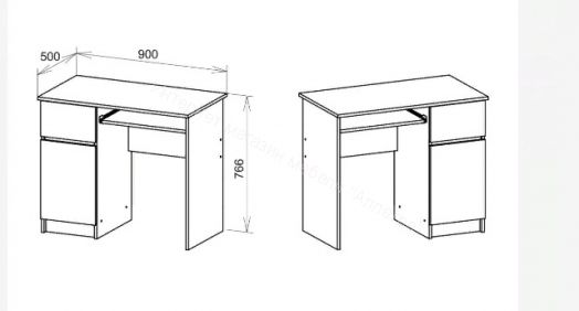 Стол угловой "Мори" МС-16 Белый