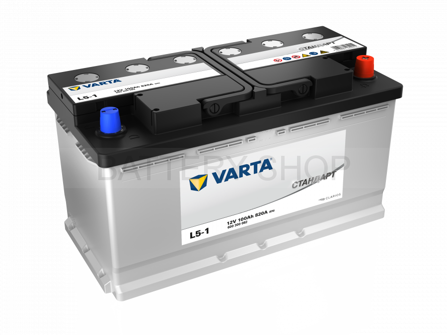 VARTA Стандарт 100 Ah 820 A