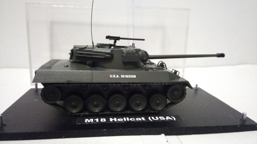 Американская САУ M18 Hellcat   в масштабе 1/72