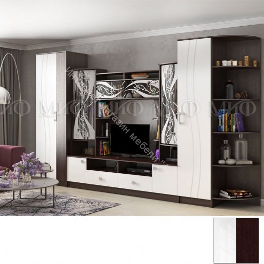 Шкаф платяной  Женева ПВХ