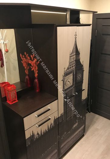 Прихожая "Граф" (Венге/Лоредо)