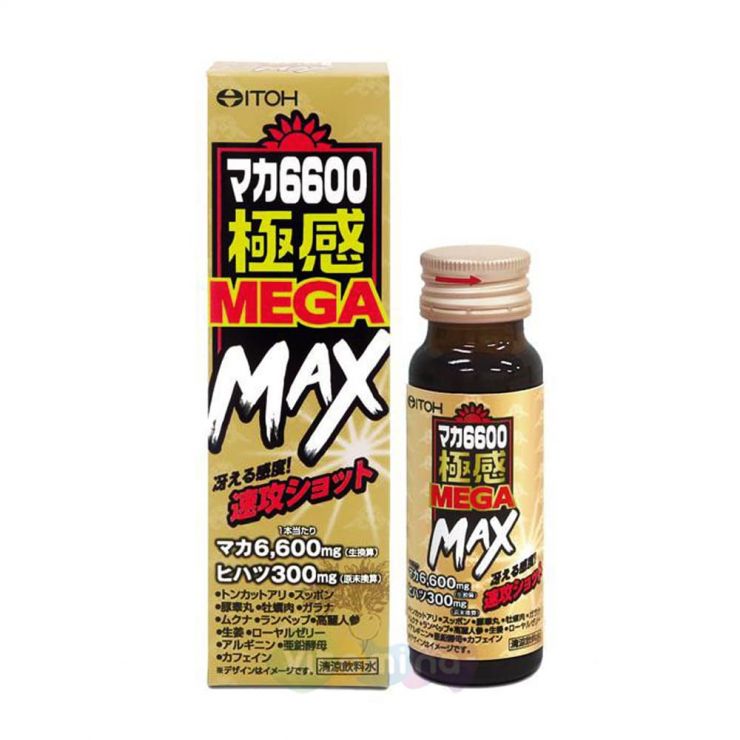 ITOH GIGA MAX MACA 11000 Гига сила мужчин (Мака), 50 мл