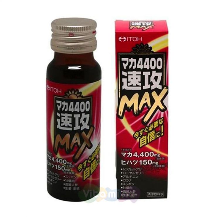 ITOH MEGA MAX MACA 6600 Мега сила мужчин (Мака), 50 мл