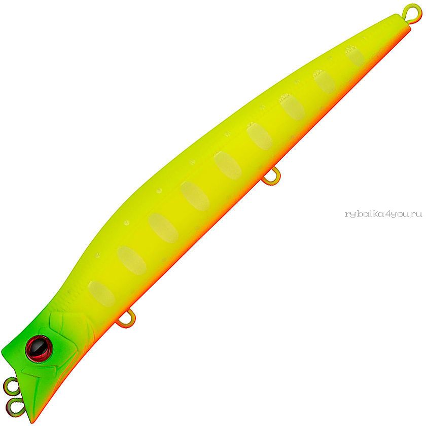 Воблер Strike Pro Darter-R Queen JL-152F 130 мм / 17,5 гр / Заглубление: 0,1 - 0,2 м / цвет: A178S