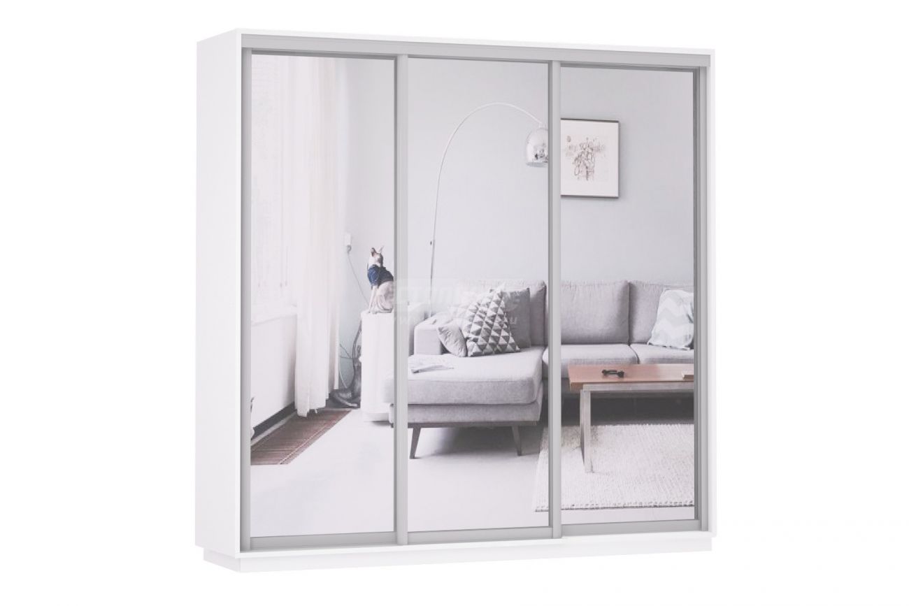 Шкаф-купе Экспресс Экспенс трио, 3 зеркало Ш2400 xГ600