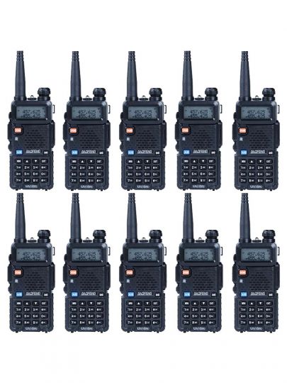 Комплект раций Baofeng UV-5R 10 шт.