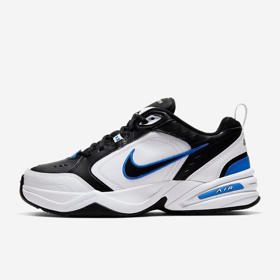 Nike Air Monarch IV White Black Blue