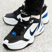 Nike Air Monarch IV White Black Blue