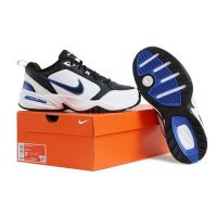 Nike Air Monarch IV White Black Blue