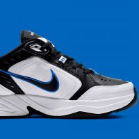 Nike Air Monarch IV White Black Blue