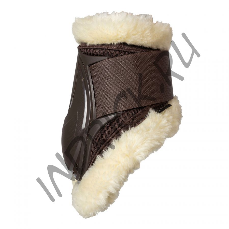 Ногавки Air Flow меховые зад капли коричневые