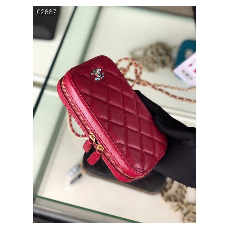 Сумка для смартфона CHANEL 17*10*4 см