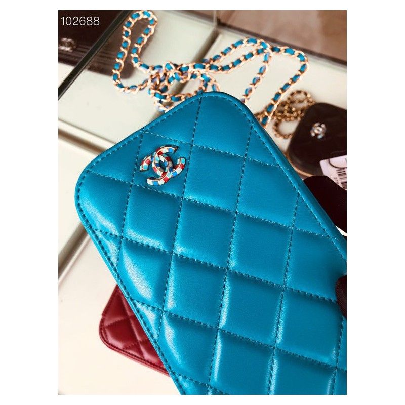 Сумка для смартфона CHANEL 17*10*4 см