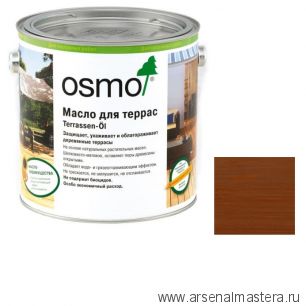 Масло для террас Osmo 016 для бангкирай темное 2,5 л  Terrassen-Ole для наружных работ Osmo-016-2,5 11500062