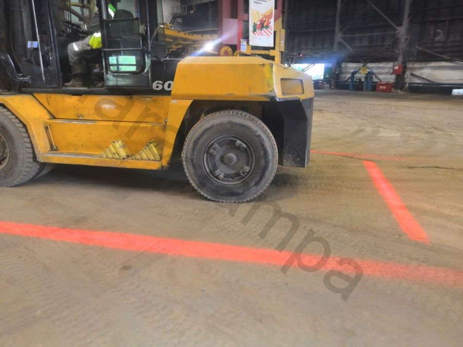 Маркерные фонари визуальной системы безопасности (линия)