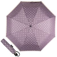 Зонт складной Pierre Cardin 82297-OC Lilac Dots Crema