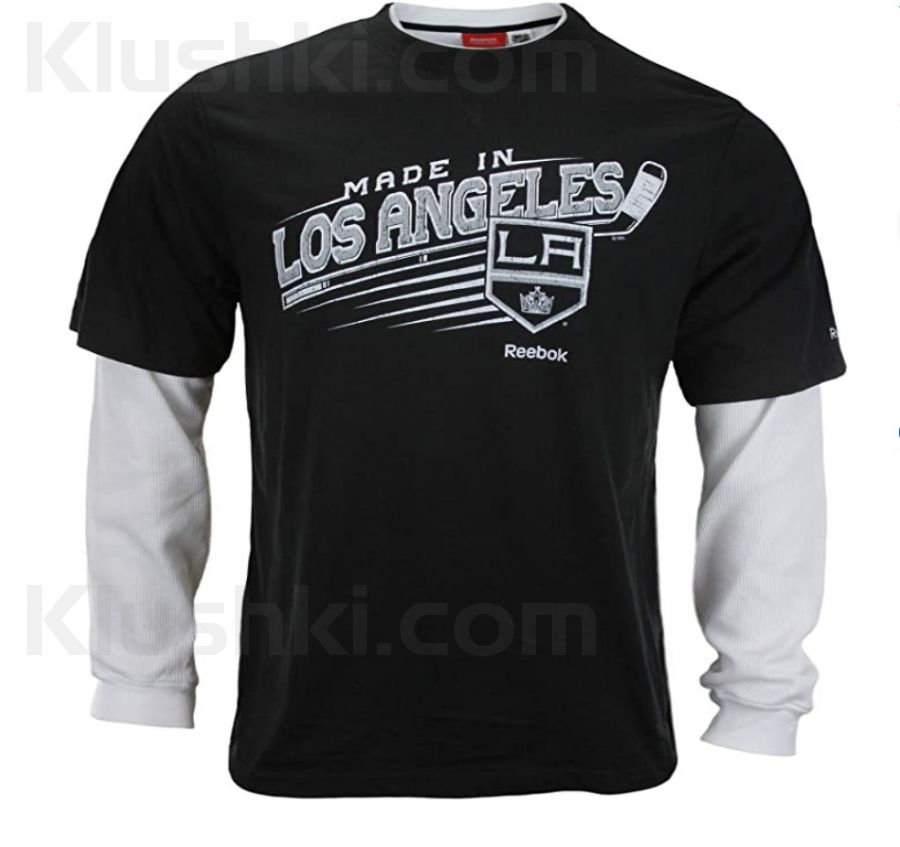 Футболка с длинным рукавом Reebok Los Angeles Kings NHL