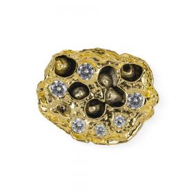 Мебельная ручка-кнопка PullCast Comb LE4012