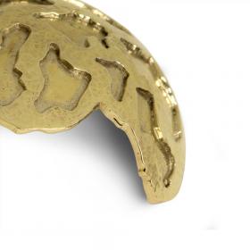 Мебельная ручка-ракушка PullCast Turtle OC2021