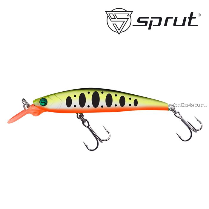 Воблер Sprut Anko Minnow 65SP  65 мм / 4 гр / Заглубление: 0,3-0,8 м / цвет: WLTR