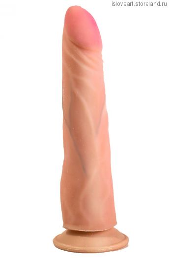 Фаллоимитатор киберскин на присоске в ламинате