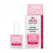 Либридерм Стволовые клетки винограда средство по уходу за ногтями 3в1 Ультра, 10мл