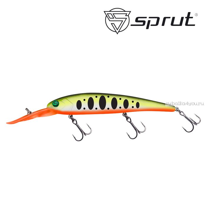 Воблер Sprut Taiho D 120F 120 мм / 20 гр / Заглубление: 4-5,5 м / цвет: WLTR